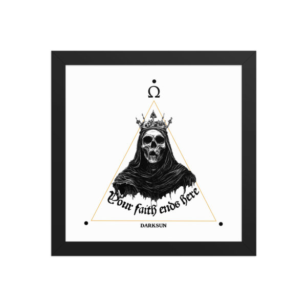In Ashes We Trust Framed poster - Image 3