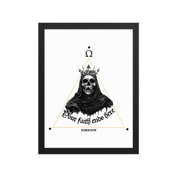 In Ashes We Trust Framed poster - Image 6