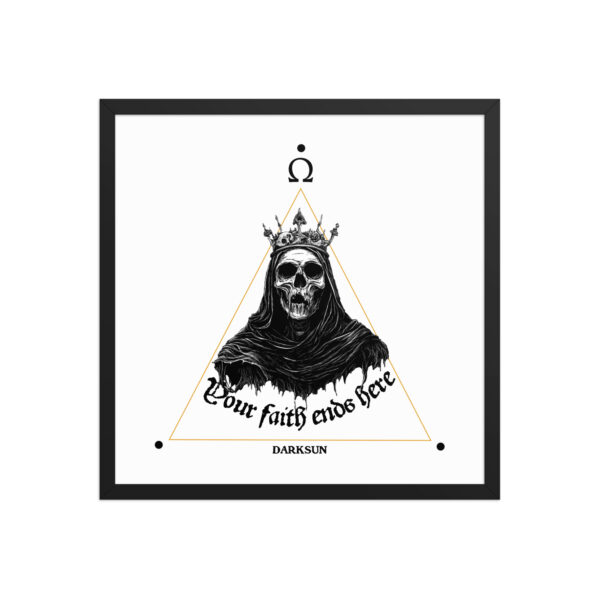 In Ashes We Trust Framed poster - Image 11