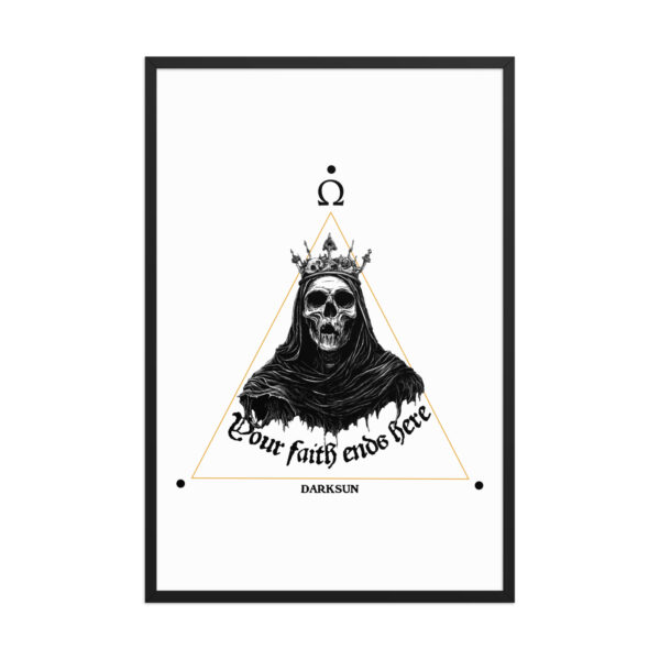 In Ashes We Trust Framed poster - Image 13
