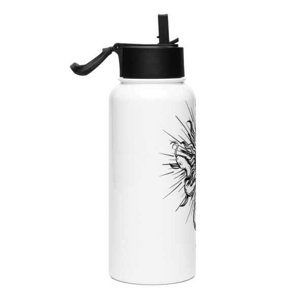 Serpent Eclipse Stainless steel water bottle with a straw lid - Image 4